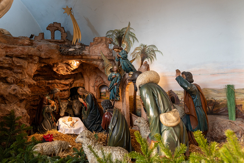 Krippe in St. Severin / Erzdiözese Wien/ Schönlaub Krippe in St. Severin in Währing 2022