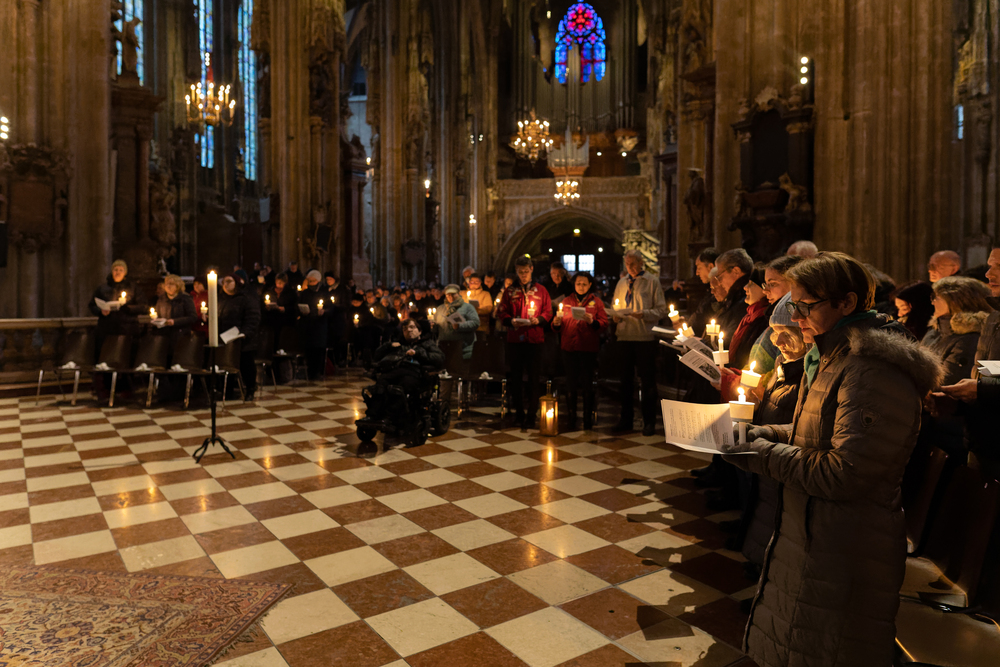 Roratemesse im Stephansdom